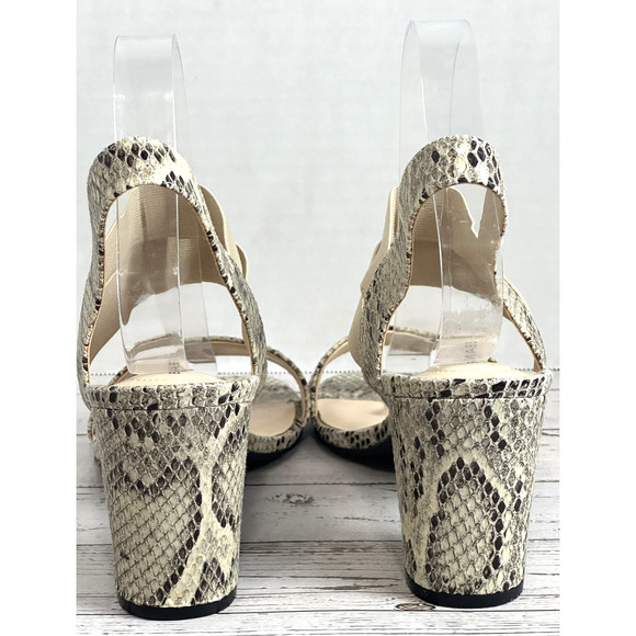 Bandolino Women’s Devin Block Heels Size 9M Tan Brown Slingbacks - Picture 6 of 16